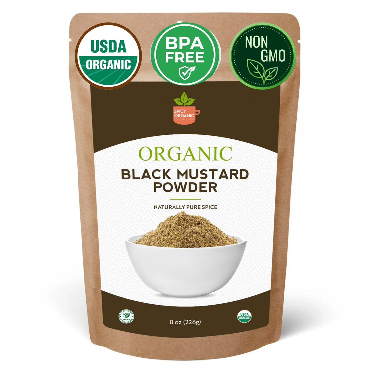 Organic Black Mustard Powder – For Cooking & Seasoning