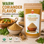 Organic Coriander Powder – Ground Dhania for Curries