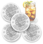 God Bless America Drink Coasters