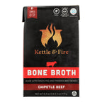 Kettle & Fire Chipotle Beef Bone Broth, 16.9 oz (Case of 6)