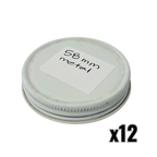 58mm Metal Jar Lid