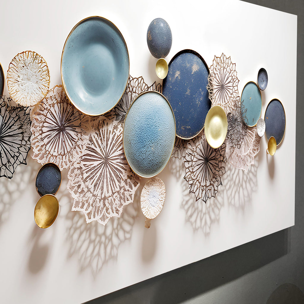 Lotus Leaf Abstract Wall Art III