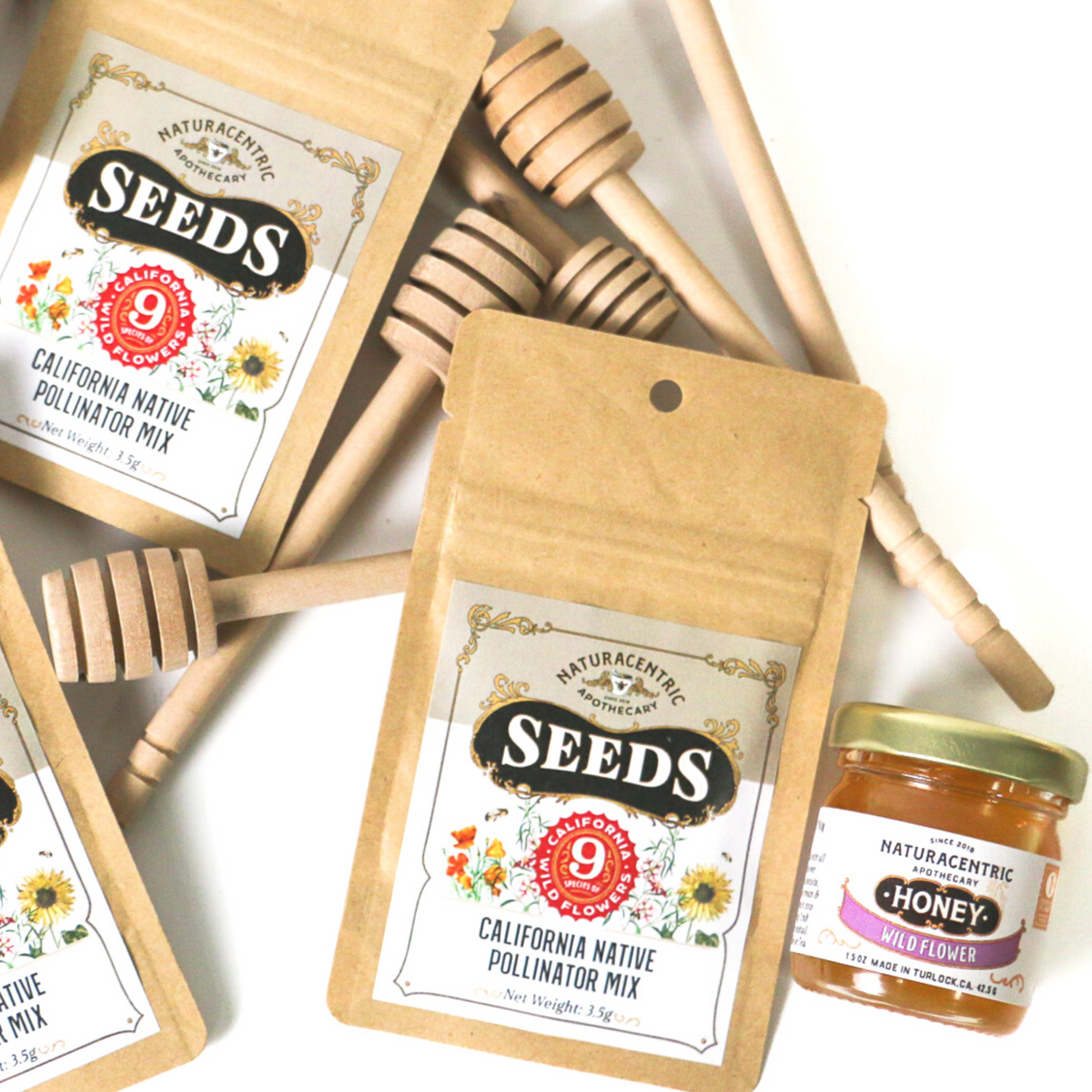 California Native Wild Flower Pollinator Seed Pack