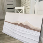 Earth Tone Abstract Wall Art