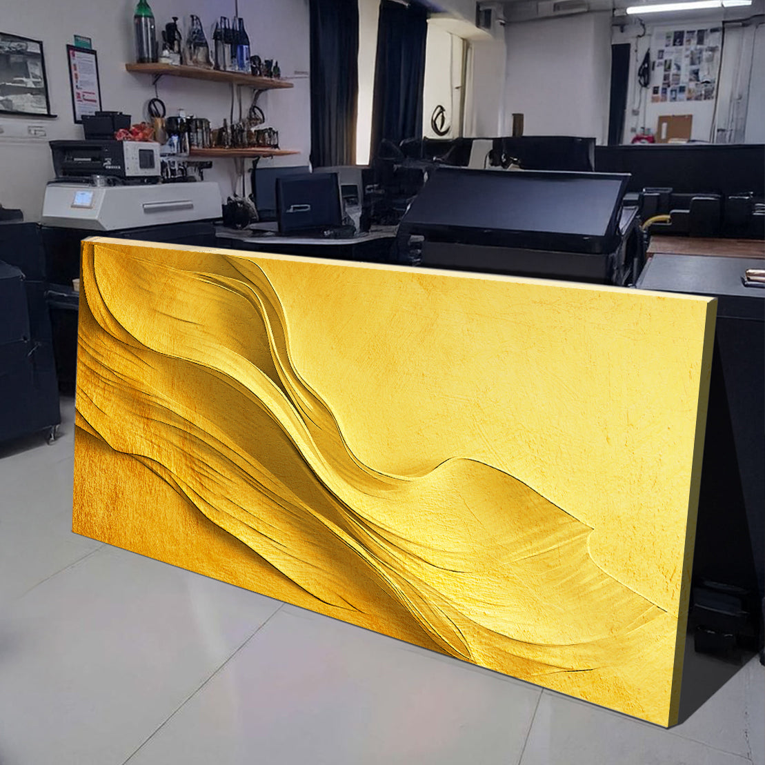 Gold Minimalist Wall Art