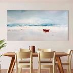 Misty Morning Abstract Wall Art
