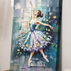 Ballerina Abstract Wall Art