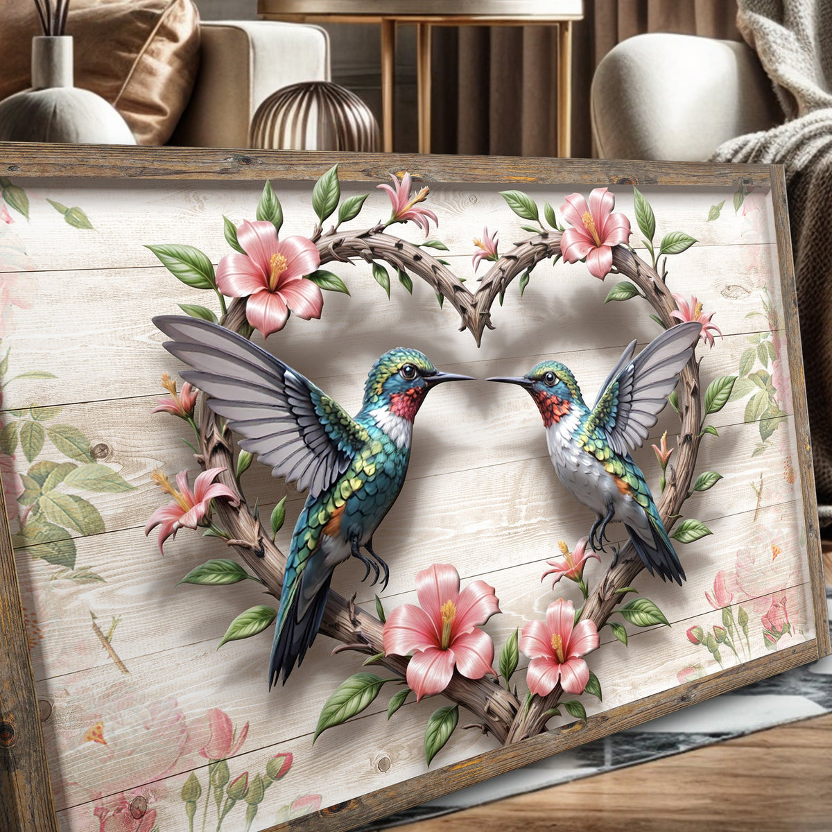 Hummingbirds Wall Art II