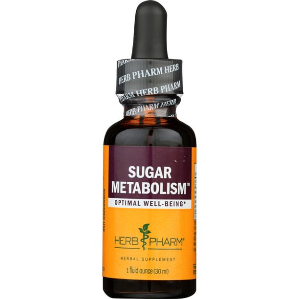 Herb Pharm - Sugar Metabolism  - 1 Fl Oz