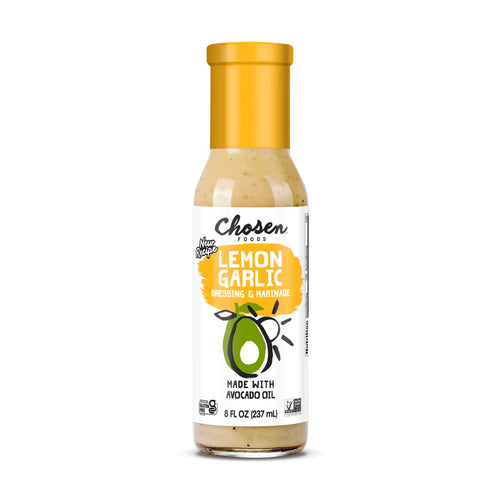 "Chosen Foods Dressnig/Marinade Lemon Garlic - 6-8 Fz (Case of 6)"