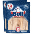 ValueBull Beef Cheek Slice Dog Chews, Thick 9-10 Inch, 20 Count