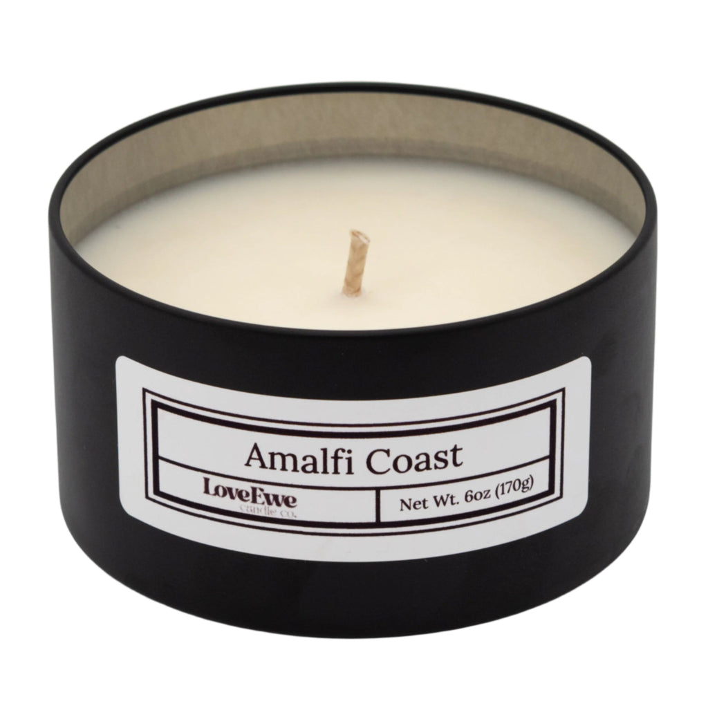 Amalfi Coast Scented Candle | 6 oz | Love Ewe Candle Company