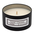 SALE SMALL DENT ON LID | Santal + Coconut Scented Candle | 6 oz | Love Ewe Candle Company