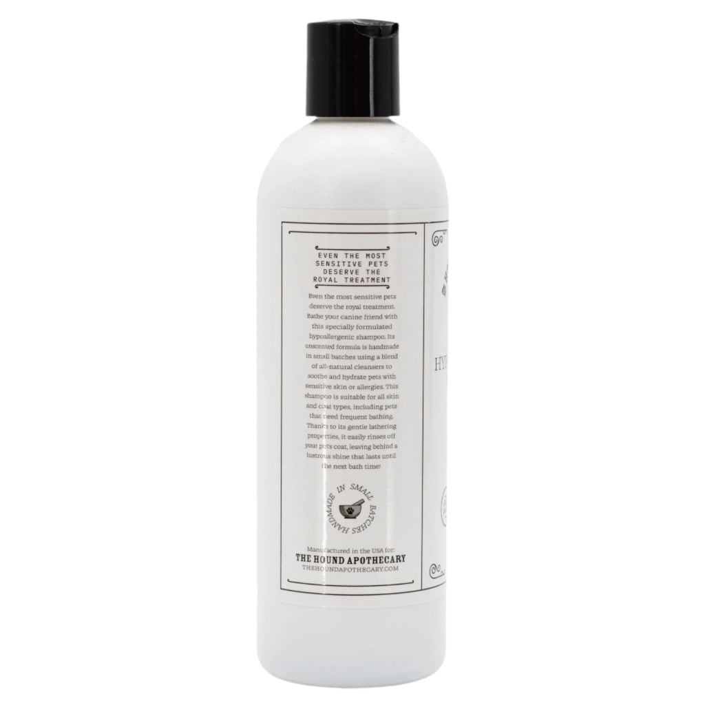 Unscented Hypoallergenic Dog Shampoo | 16 oz | The Hound Apothecary