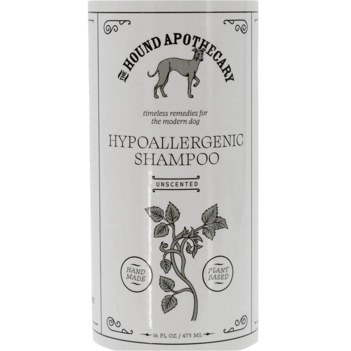 Unscented Hypoallergenic Dog Shampoo | 16 oz | The Hound Apothecary