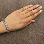 10K Yellow Gold 3.0 Cttw Diamond S-Link Bracelet