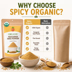 Organic Fenugreek Powder – Ground Methi for Curries & Tea