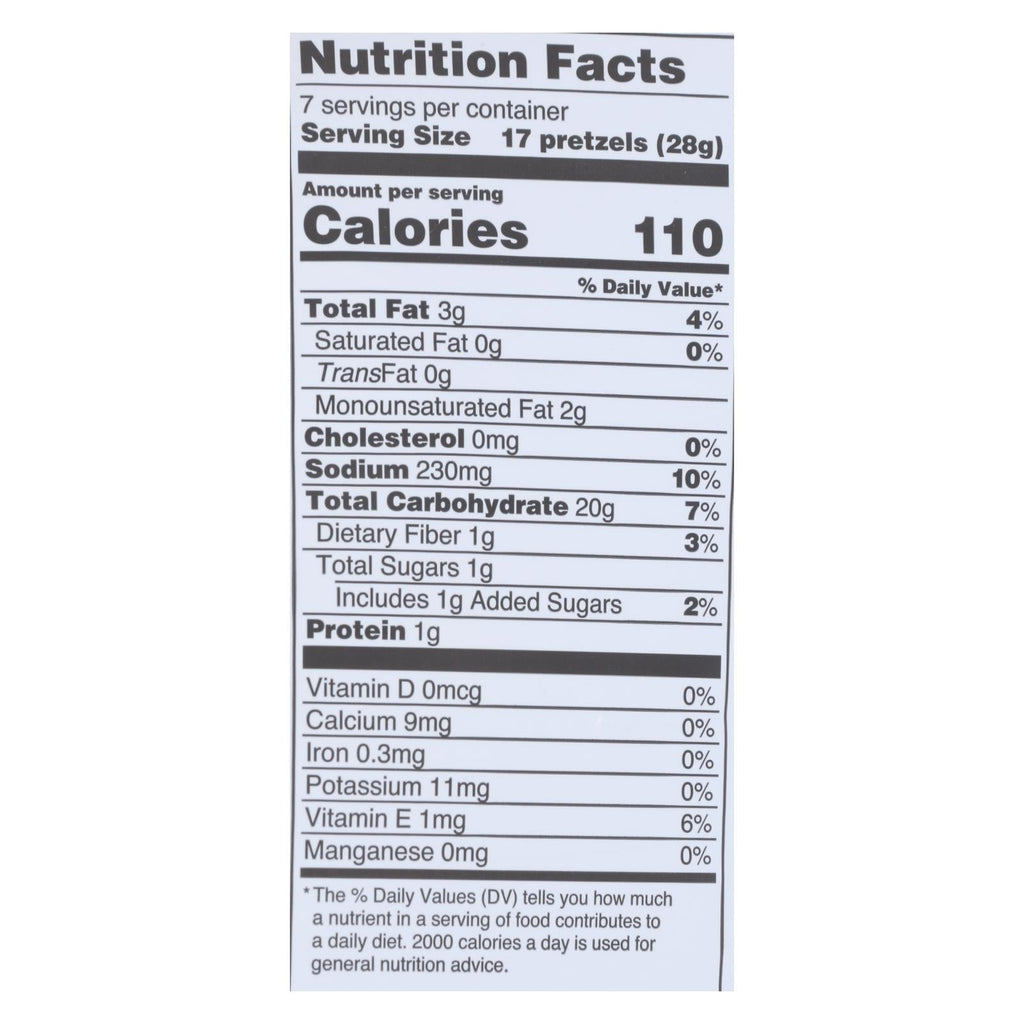 Quinn Pretzels Classic Sea Salt Twist (Pack of 8 5.6 Oz)