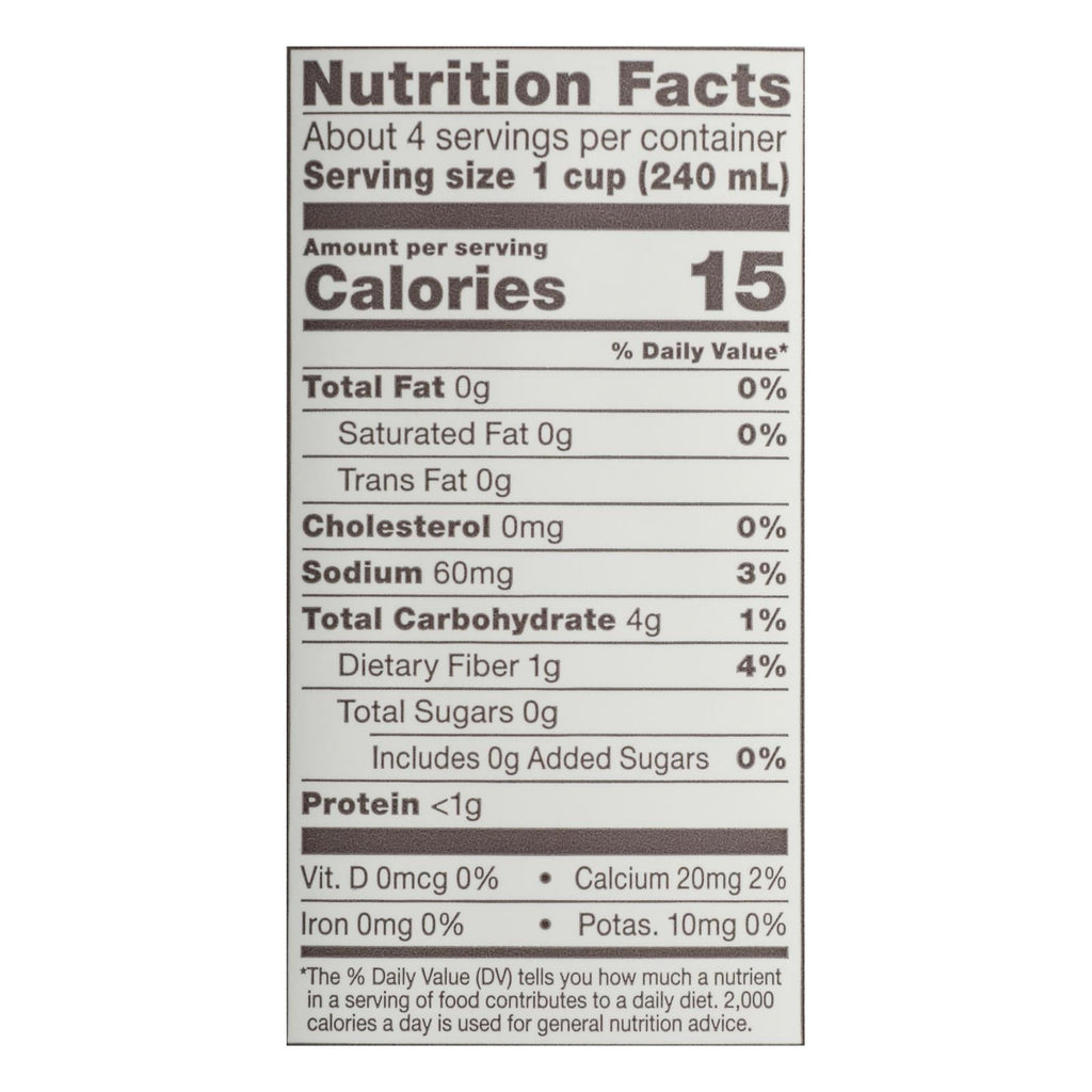 Bonafide Provisions No Salt Vegetable Broth, 32 oz (Case of 6)