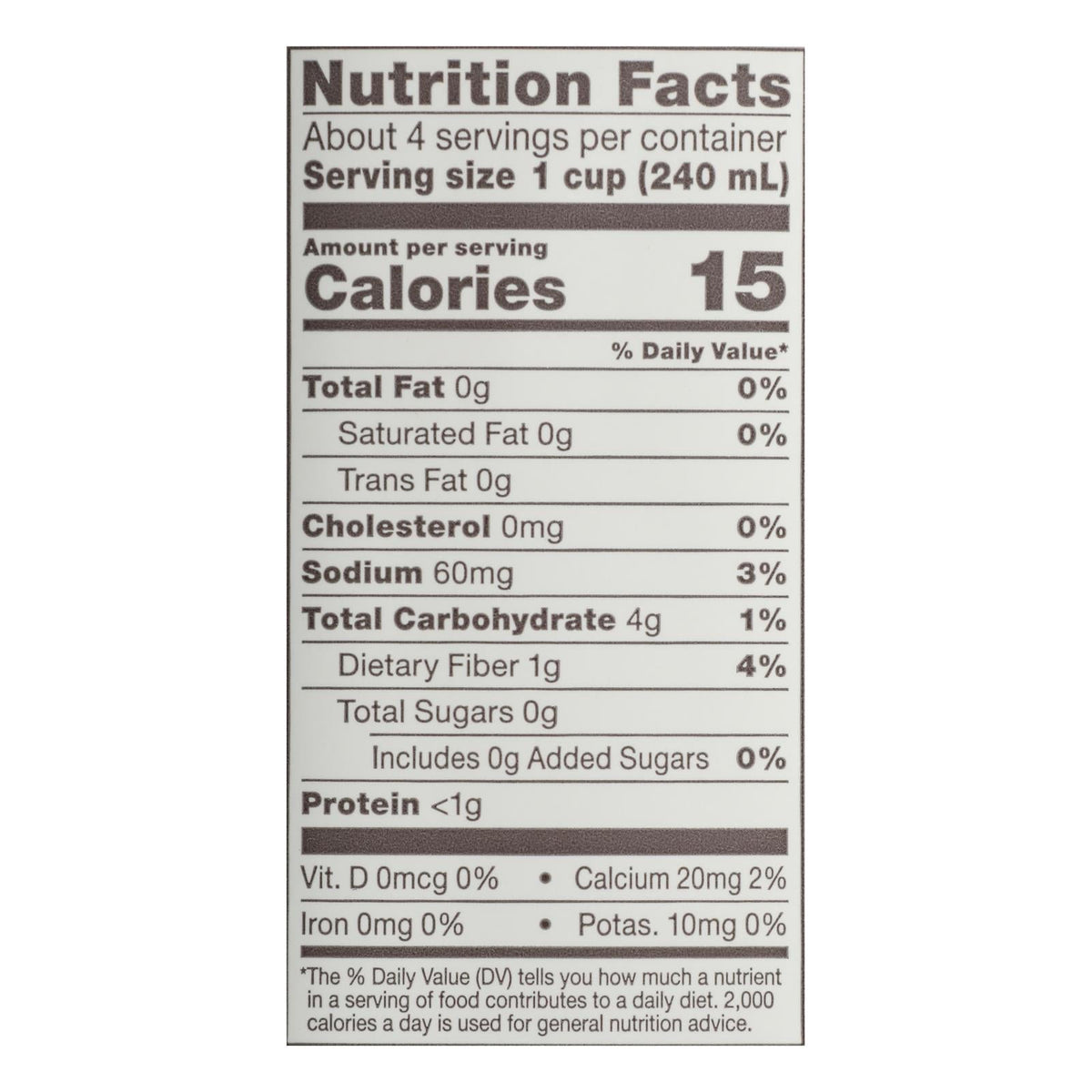 Bonafide Provisions No Salt Vegetable Broth, 32 oz (Case of 6)