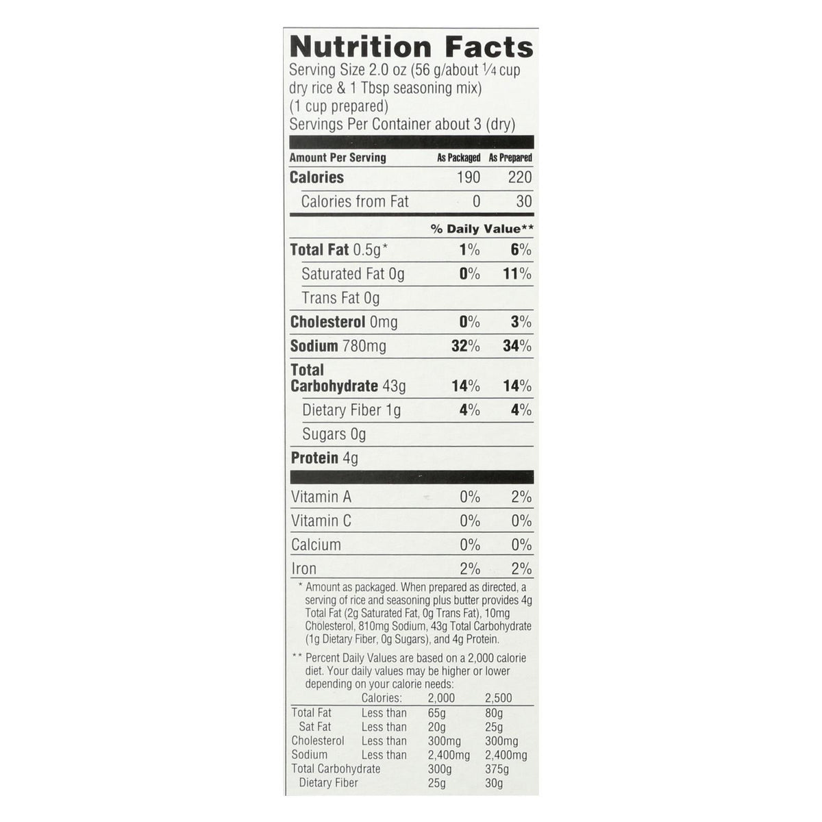 Near East Original Rice Pilaf Mix, 6.09 oz (Case of 12)
