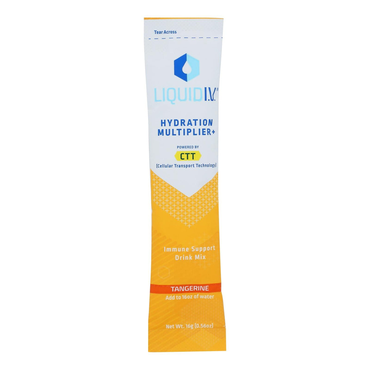 Liquid I.V.(Pack of 8) - .56 Oz Drink Mix Hydrating Immune Support Tangerine