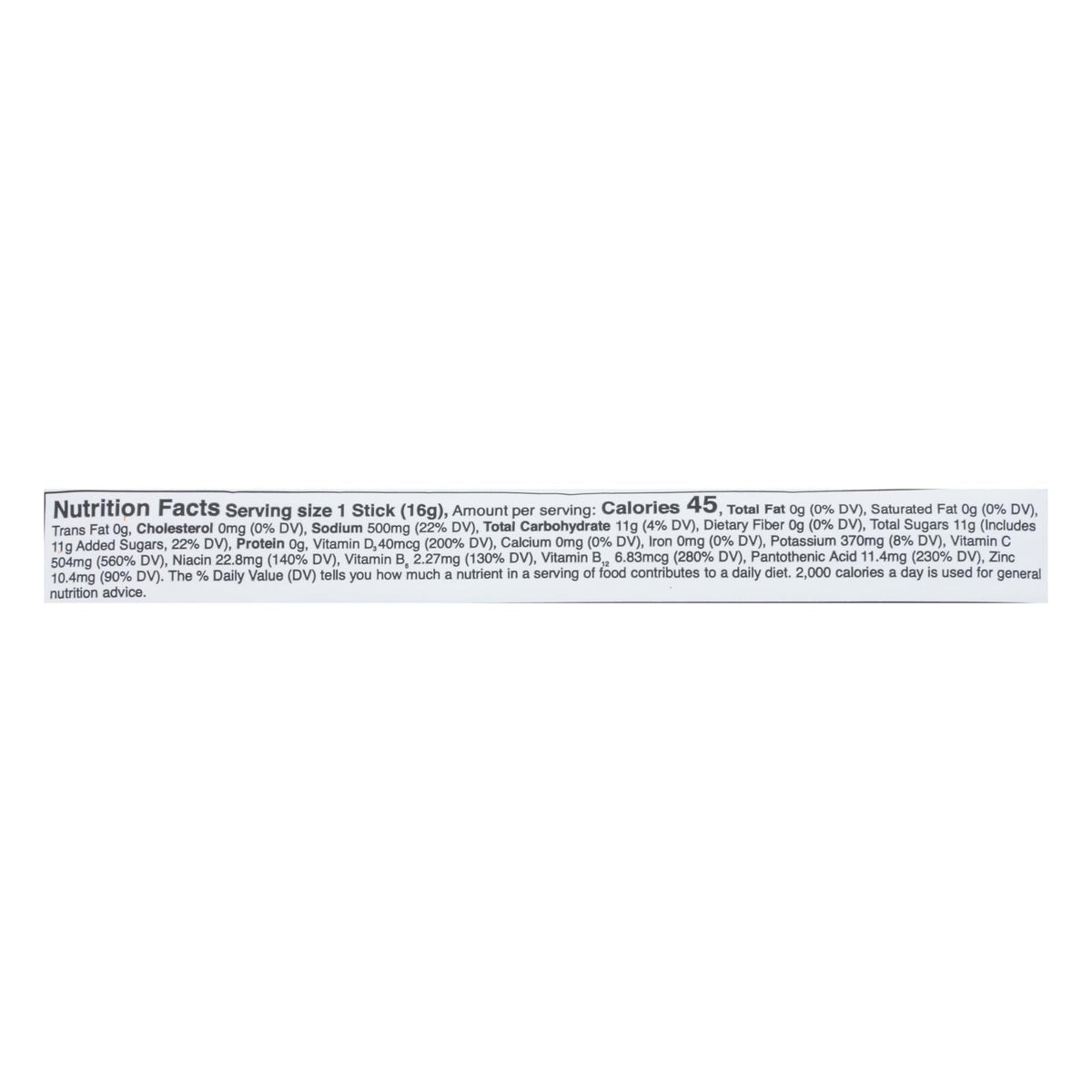 Liquid I.V.(Pack of 8) - .56 Oz Drink Mix Hydrating Immune Support Tangerine