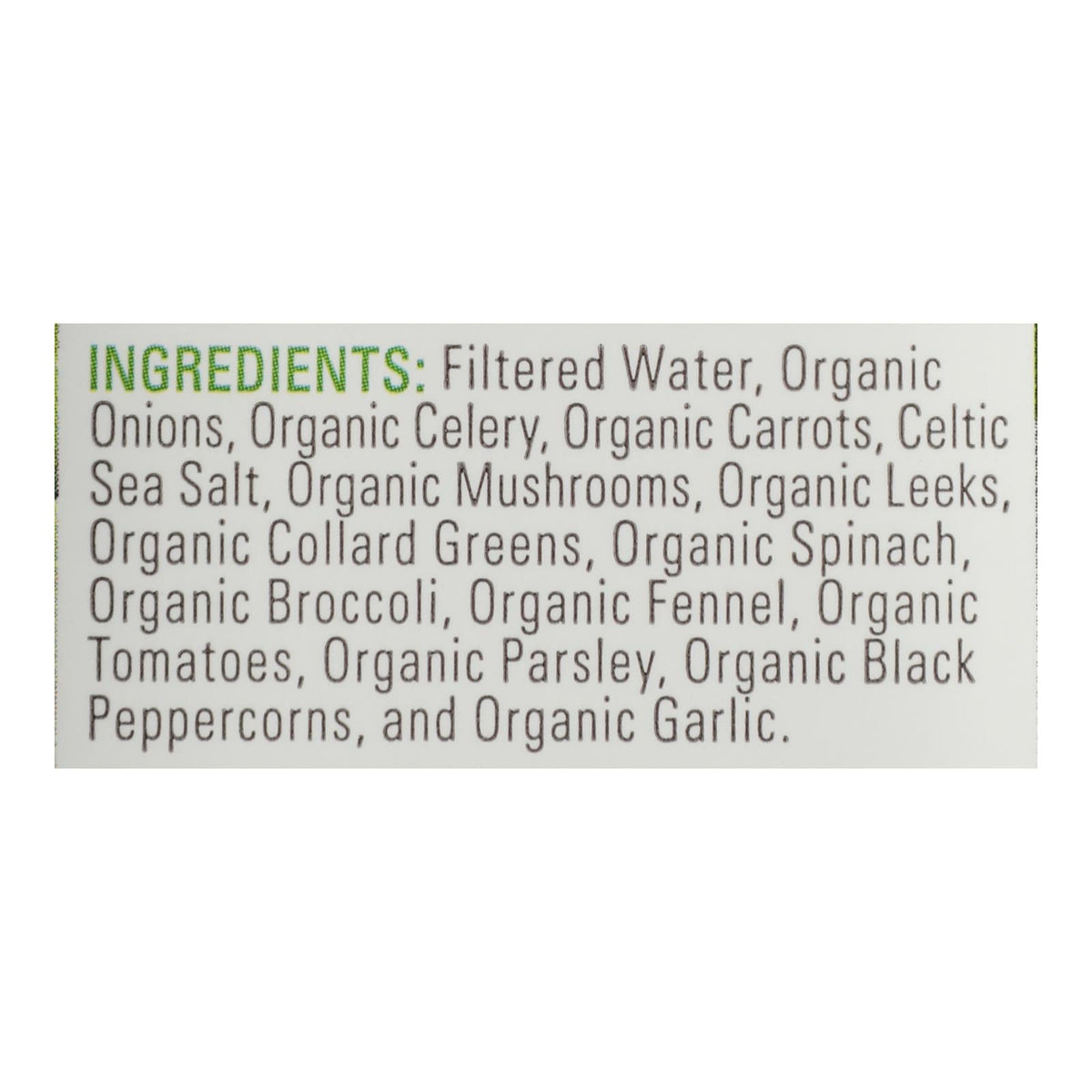 Bonafide Provisions Vegetable Broth, 32 oz (Case of 6)
