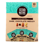 Oz  Second Nature - Nut Medley Dark Chocolate (Pack of 4-10/1.25 Oz)