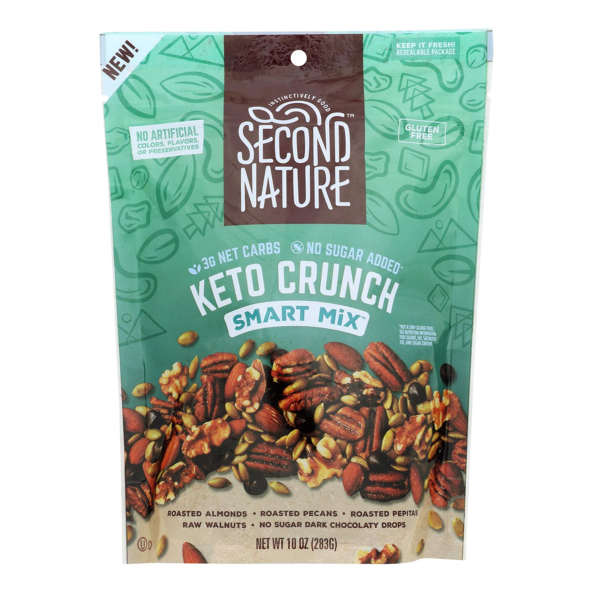 Second Nature - Nut Medley Keto Crunch (Pack of 6-10 Oz)