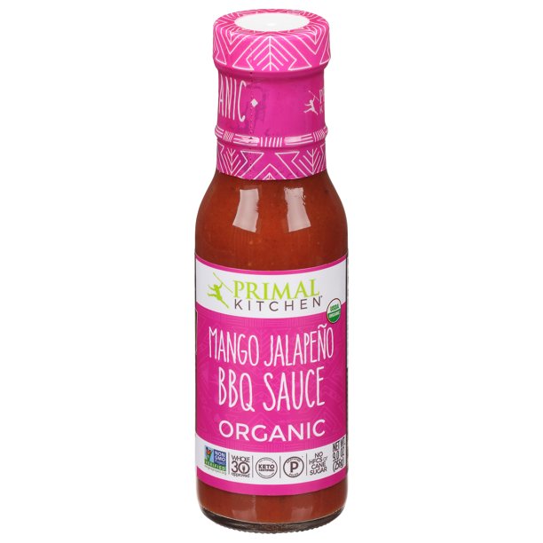 Primal Kitchen Mango Jalapeno BBQ Sauce, 9 oz (Case of 6)