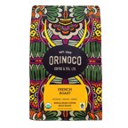 Orinoco Coffee & Tea French Roast Whole Bean Coffee, 12 oz (Case of 6)