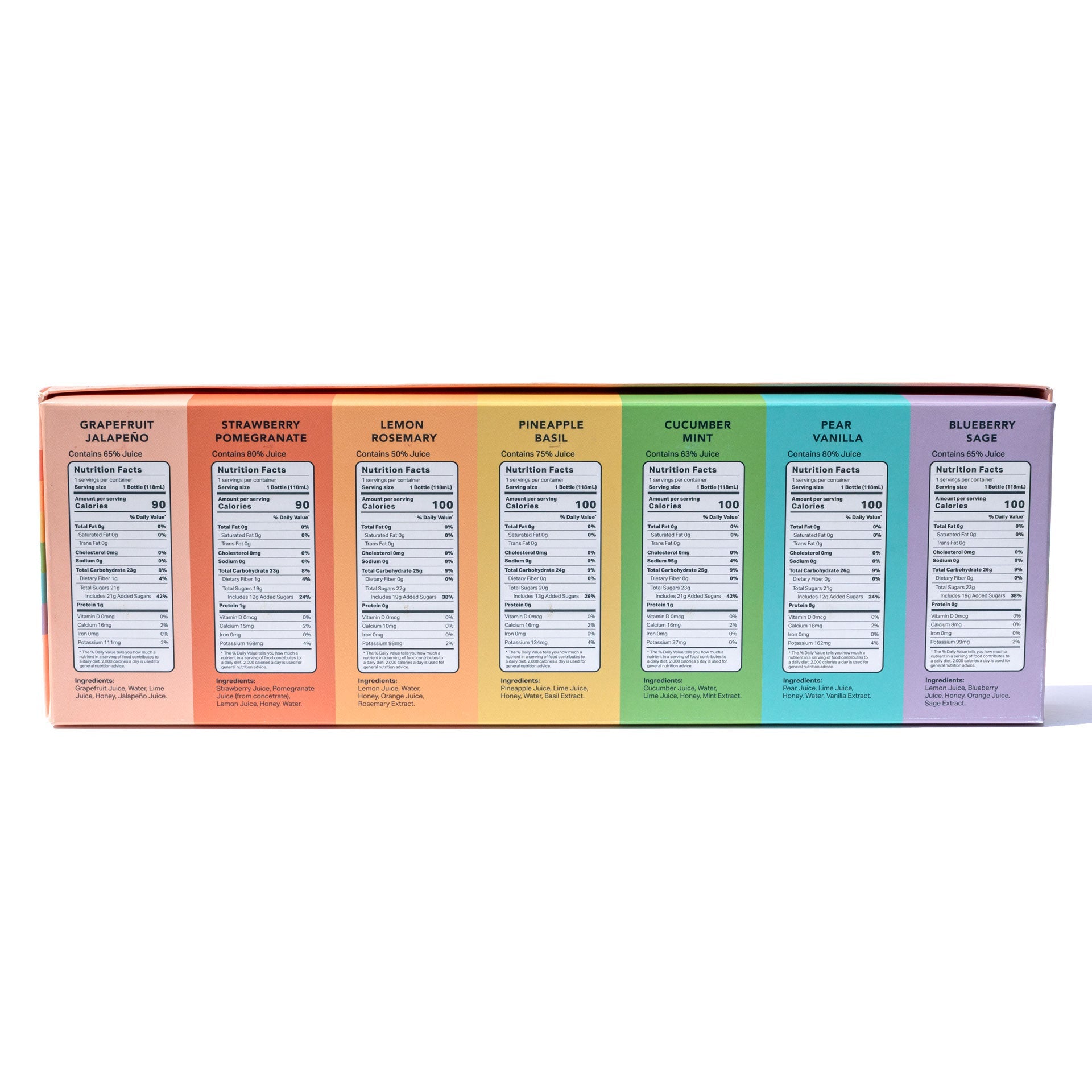 Rainbow Mixer Set and Cocktail Gift Kit