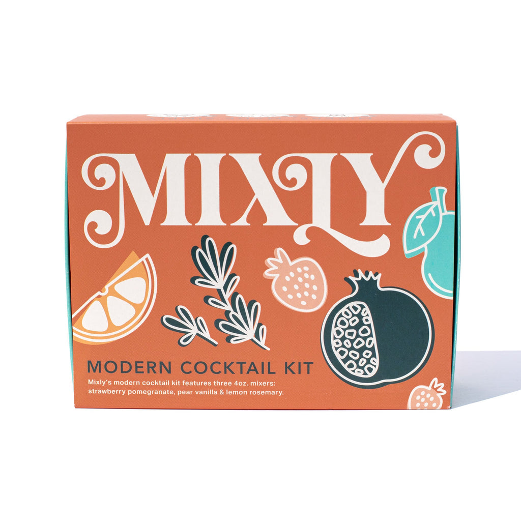 Modern Cocktail Mixer Set | Non Alcoholic Cocktail or Mocktail Mixer Gift Kit