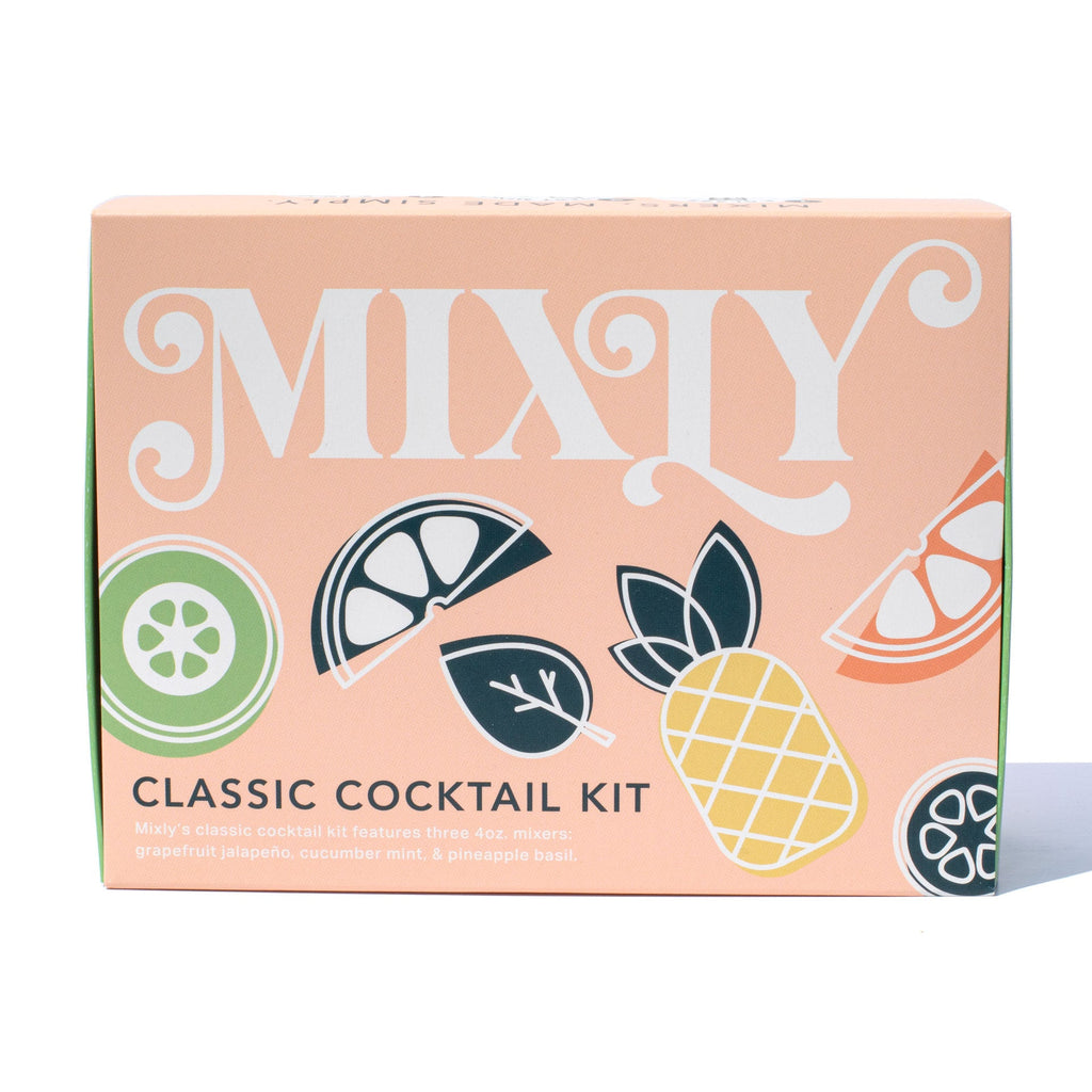Classic Cocktail Mixer Set | Non Alcoholic Cocktail Mixers & Margarita Mixer Gift Kit