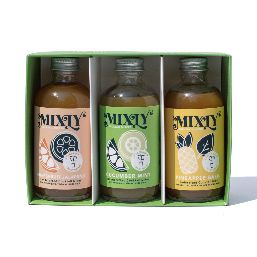 Classic Cocktail Mixer Set | Non Alcoholic Cocktail Mixers & Margarita Mixer Gift Kit