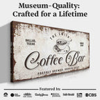Coffee Bar Sign