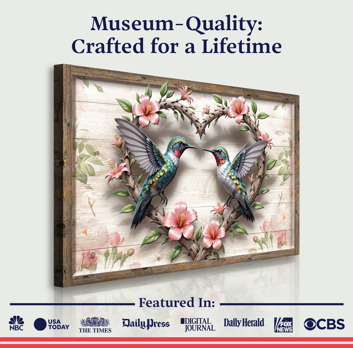 Hummingbirds Wall Art II