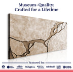 Muddy Abstract Wall Art