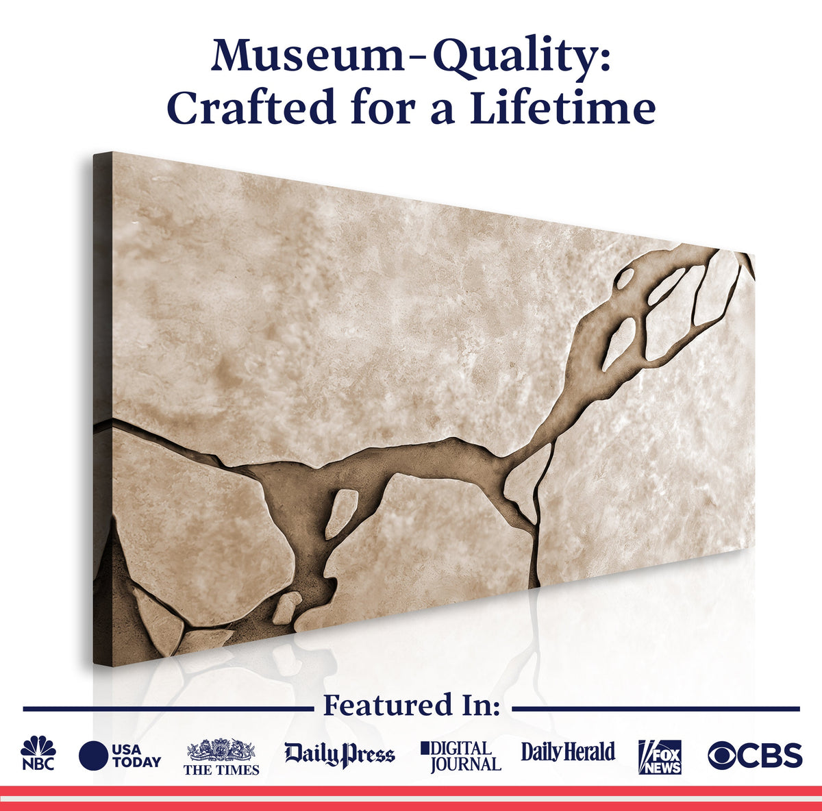 Muddy Abstract Wall Art