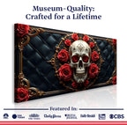 Rose and Skull Wall Art VII