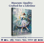 Ballerina Abstract Wall Art