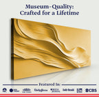 Gold Minimalist Wall Art II