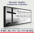 John 3:16: For God So Loved The World Faith Sign V