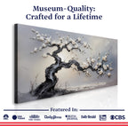 White Blossom Wall Art