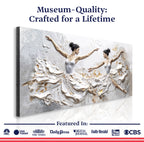 Modern Ethereal Dancers Wall Art
