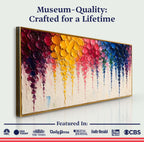 Rainbow Cascade Wall Art