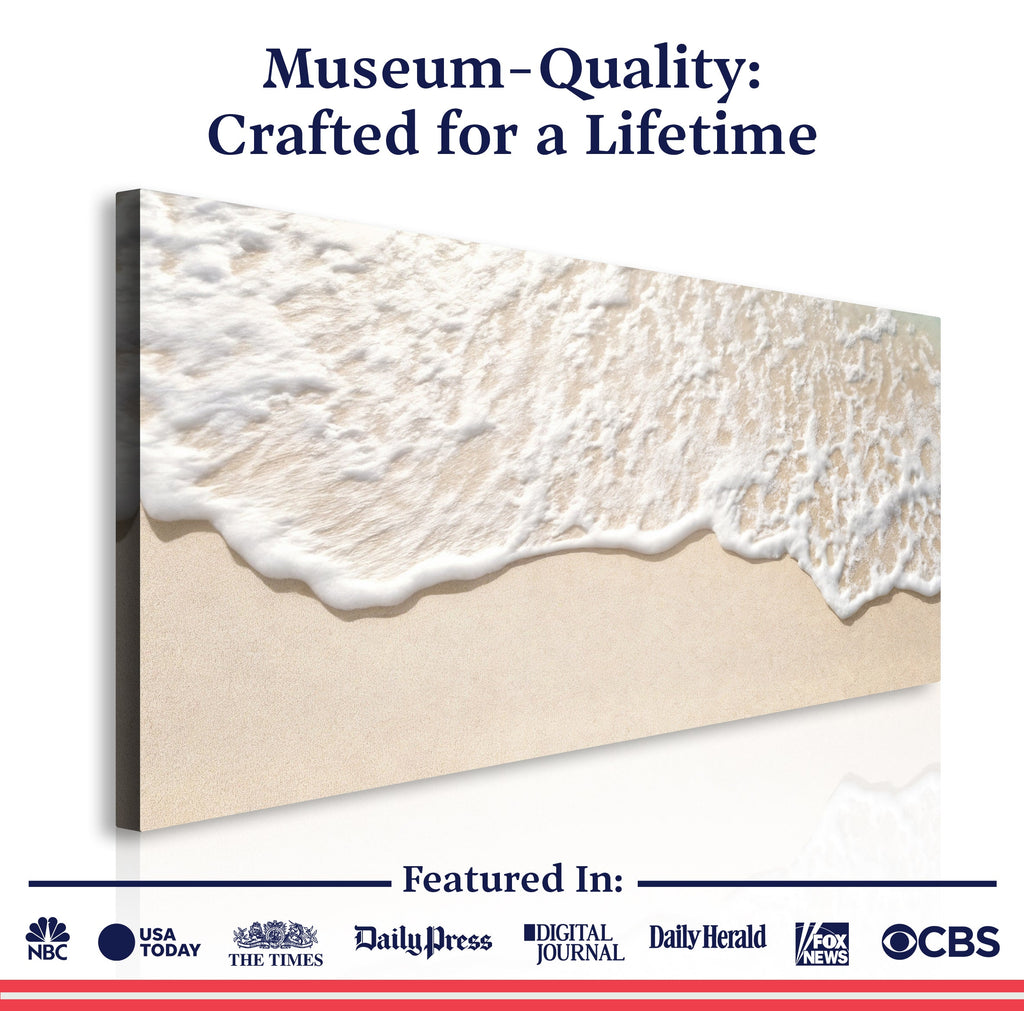 Sandy Waves Wall Art II