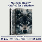 Wolf Double Exposure Wall Art III