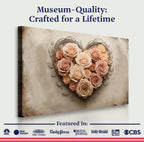 Floral Heart Wall Art III